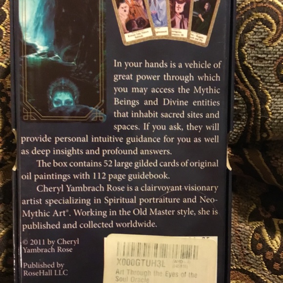 Cheryl Yambrach Rose Art Through The Eyes of the Soul Oracle box set - Picture 2 of 3